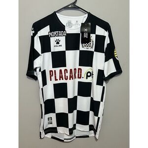 Kelme Boavista FC‎ Black/White Home Jersey /Camisola Shirt  (EU-M/US-S) NEW